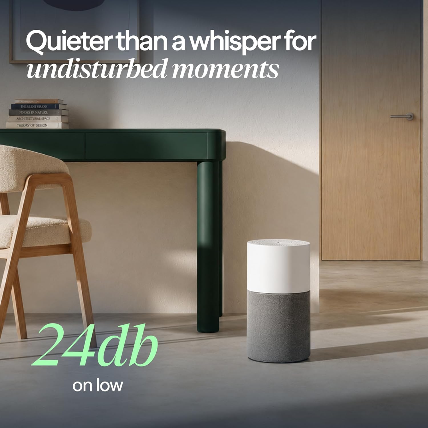 Detalle 2 de Blueair Blue Pure 511 HEPASilent Air Purifier for Bedroom, Small Rooms, Nursery, and Pet Areas