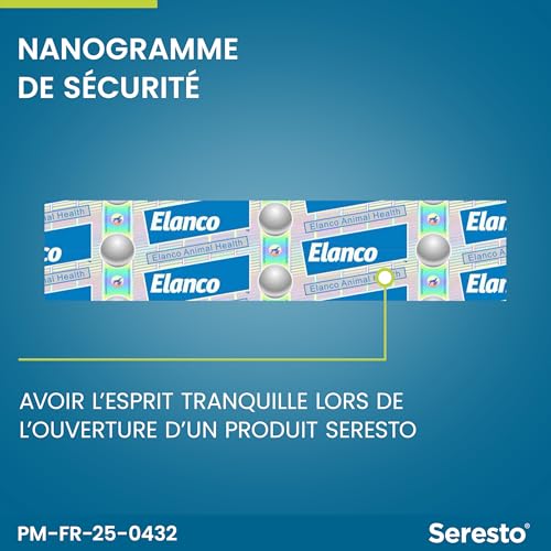 Thumbnail 8 de Seresto Collier Grands Chiens – 2 protections anti-puces et anti-tiques pour grands chiens (>8 kg) – Gris