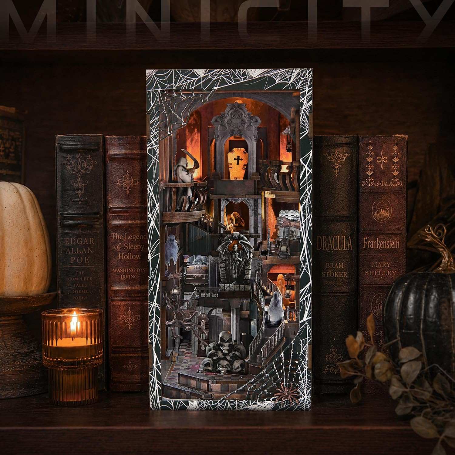 Thumbnail 6 de CCCDF Book Nook Kit DIY Miniature 3D Puzzle