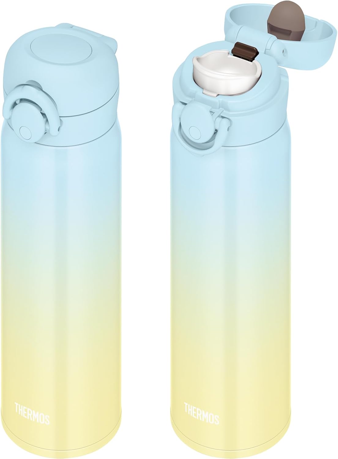 Detalle 2 de サーモス JNR-503LTD 真空断熱ケータイマグ 500ml ライトブルーイエロー