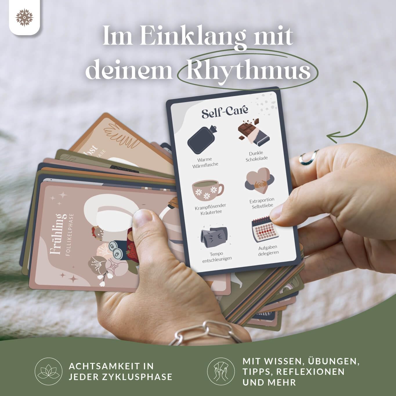 Thumbnail 4 de LEBENSKOMPASS Zykluskarten 60 Achtsamkeit