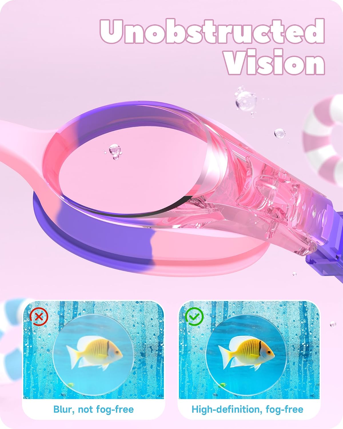 Thumbnail 2 de Findway Schwimmbrille Kinder UV Schutz Anti Nebel