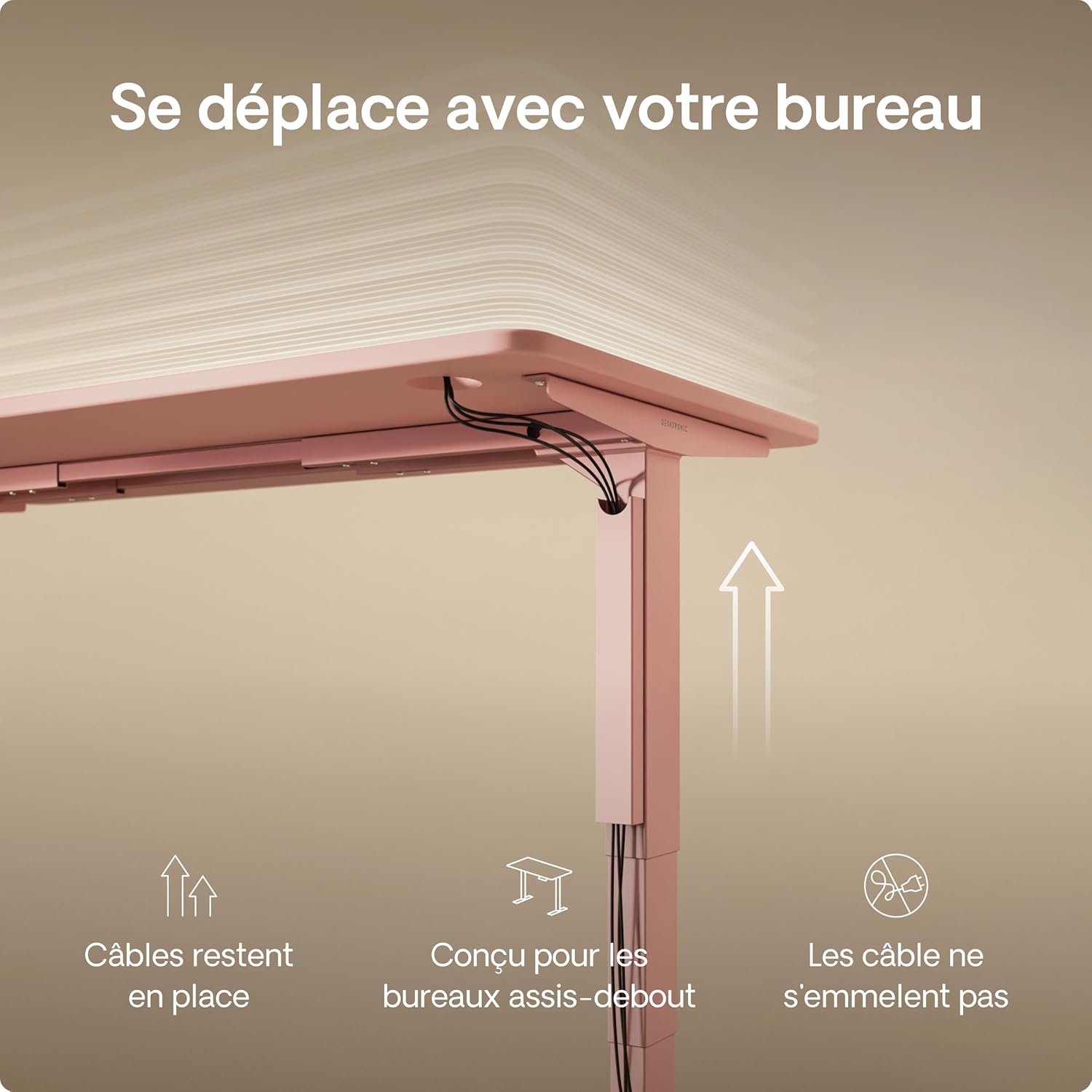 Thumbnail 5 de Plateau magnétique de Gestion des câbles – Goulotte en Acier Inoxydable avec Fixation magnétique par Desktronic