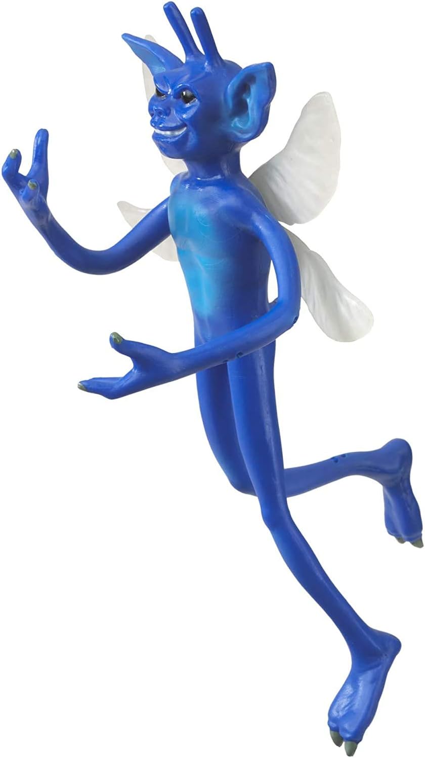 Detalle 2 de The Noble Collection figurine Cornish Pixie pliable (7 in / 18 cm) Harry Potter – à poser et officielle
