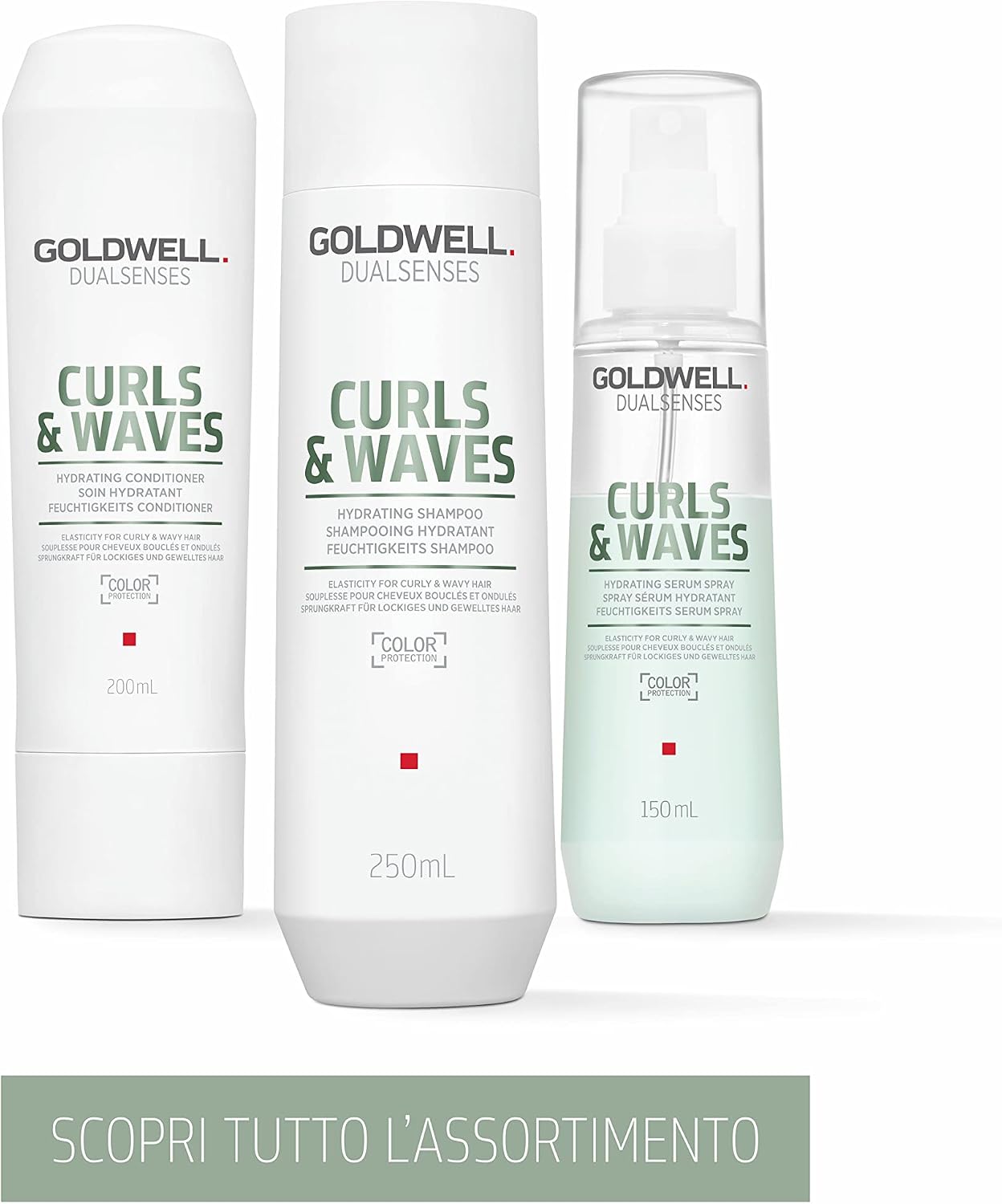 Thumbnail 4 de Goldwell Dualsenses Curls & Waves Siero spray idratante per capelli ricci o mossi, 150 ml