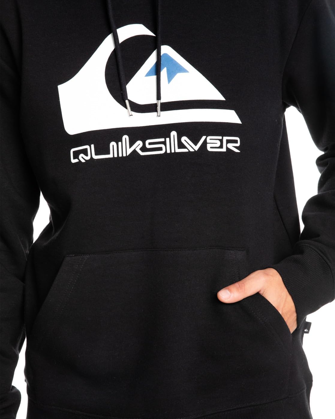Thumbnail 5 de Quiksilver Homme Big Logo Hood Sweater – Noir, taille L EU