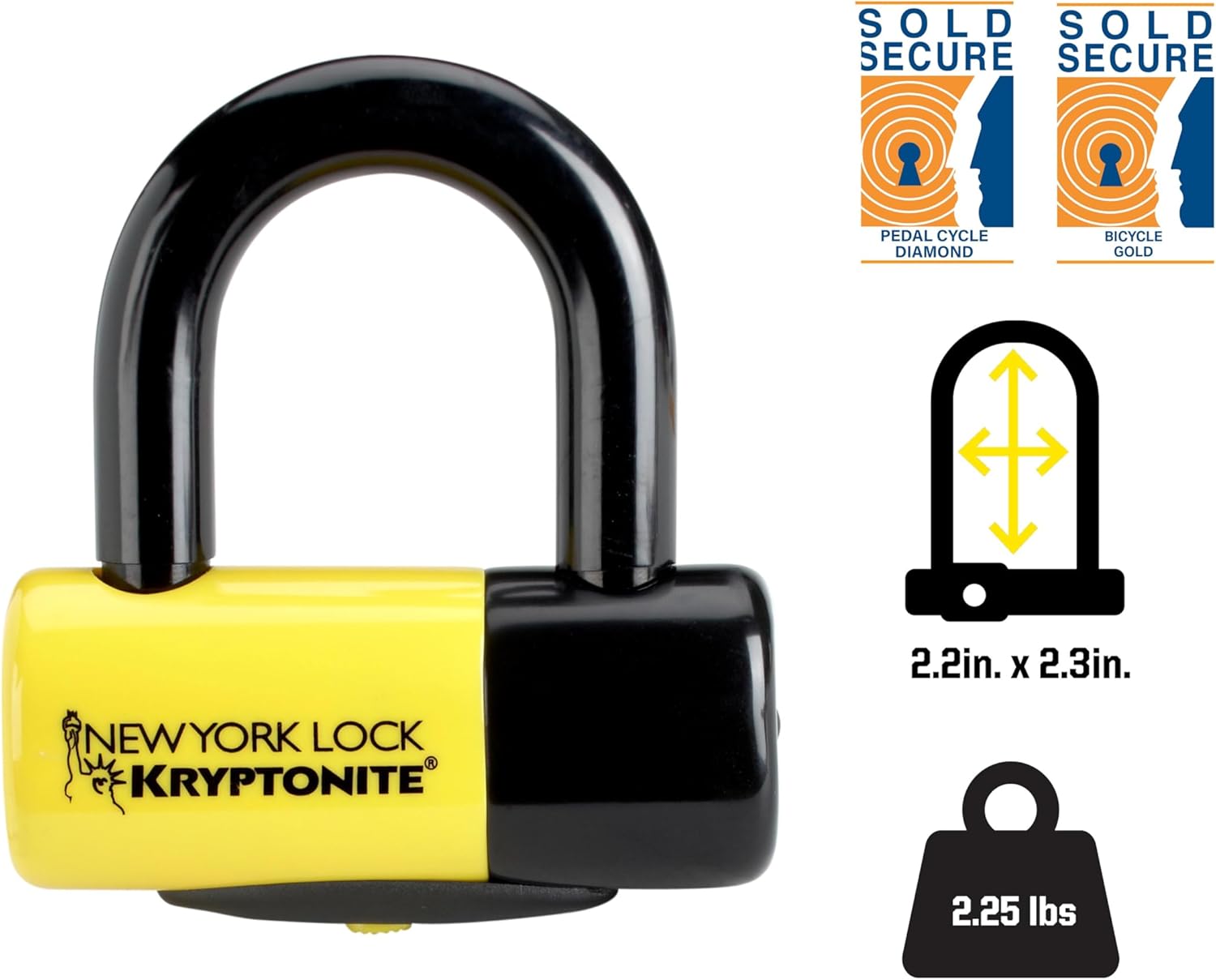 Thumbnail 2 de Kryptonite Bloccadisco New York Liberty