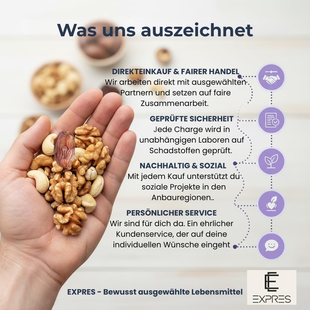 Thumbnail 6 de EXPRES- Large Medjool Datteln 1kg – Extra saftig, naturrein & nachhaltig aus Ägypten
