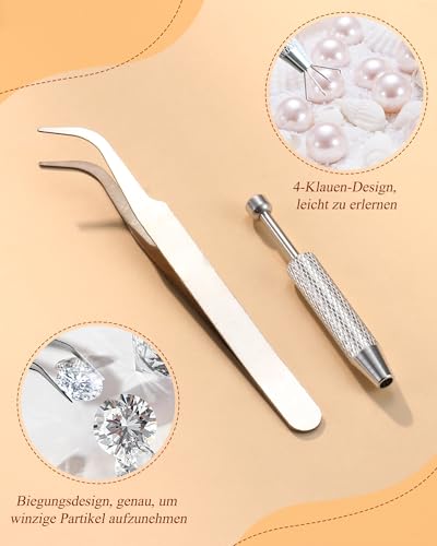 Thumbnail 6 de LOLIAS Piercing Kugel Aufdreher Zange – Wechsel-Set für Ohrpiercings (16G/18G) aus Edelstahl