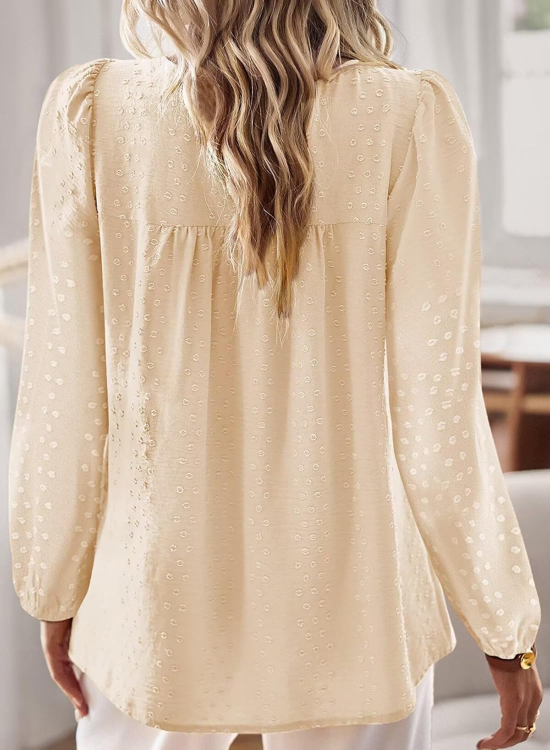 Thumbnail 2 de TUUHAW Tee Shirt Femme Boho Col Rond