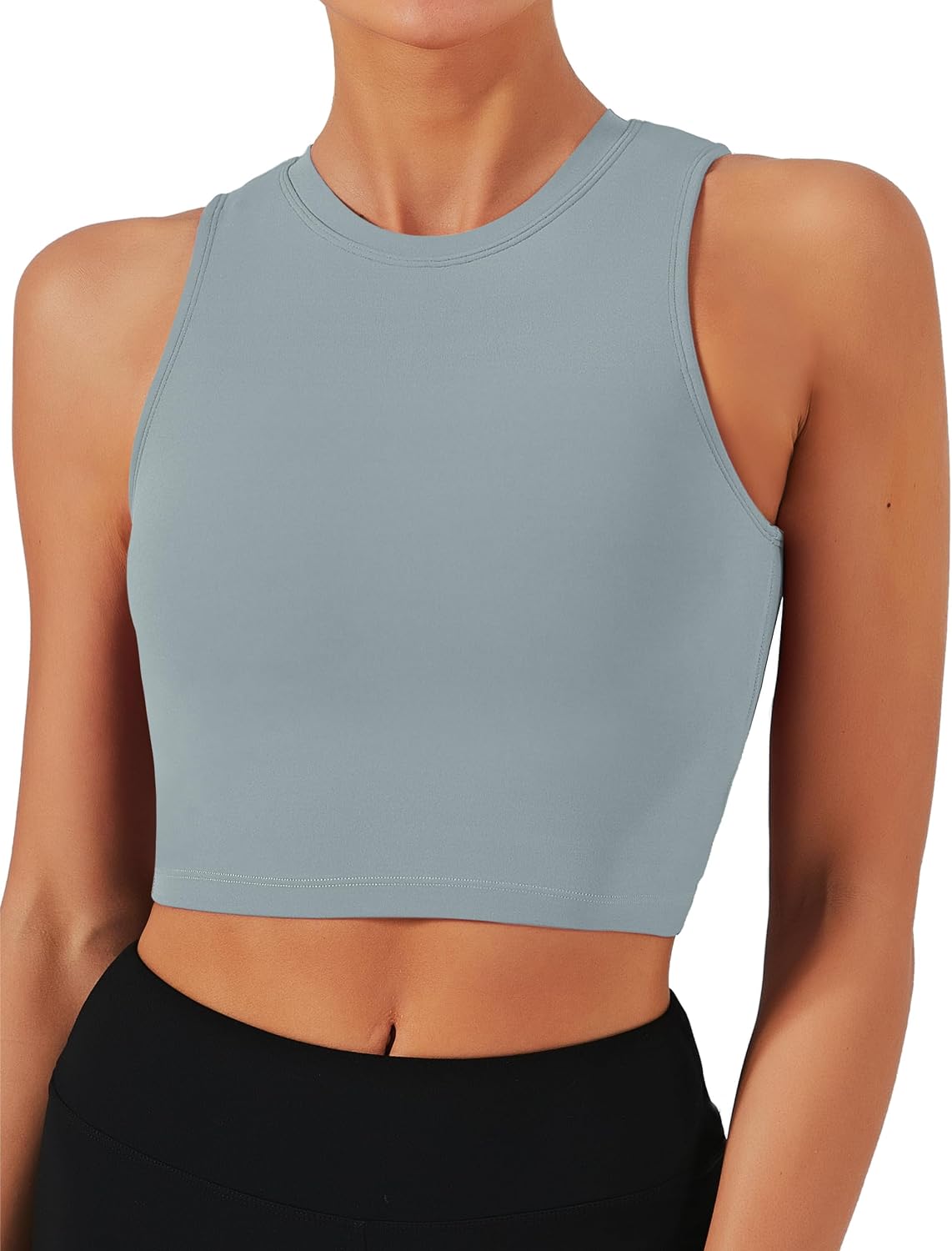 Thumbnail 6 de Natural Feelings Nudi Sports Bras for Women with Removable Padded Yoga Tank Design