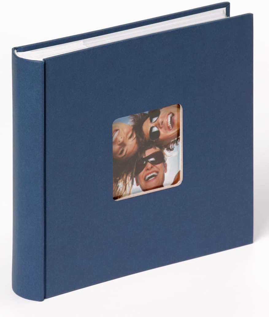 Thumbnail 6 de Walther Design Album photo vert pétrole 200 photos 13 x 18 cm – Carnet de notes avec découpe de couverture (Fun ME-116-K)