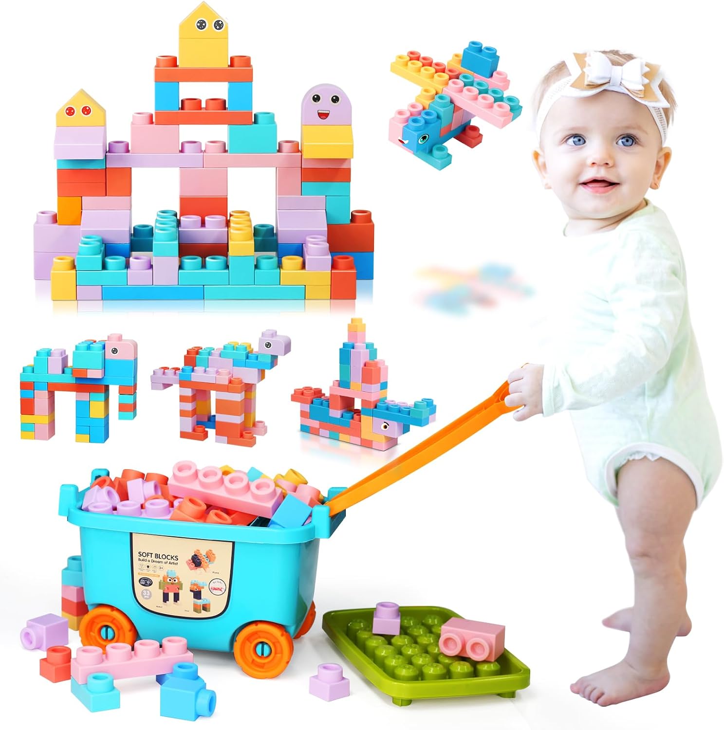 Thumbnail 6 de Top STEM 78-Piece Soft Building Blocks for Toddlers 🧩