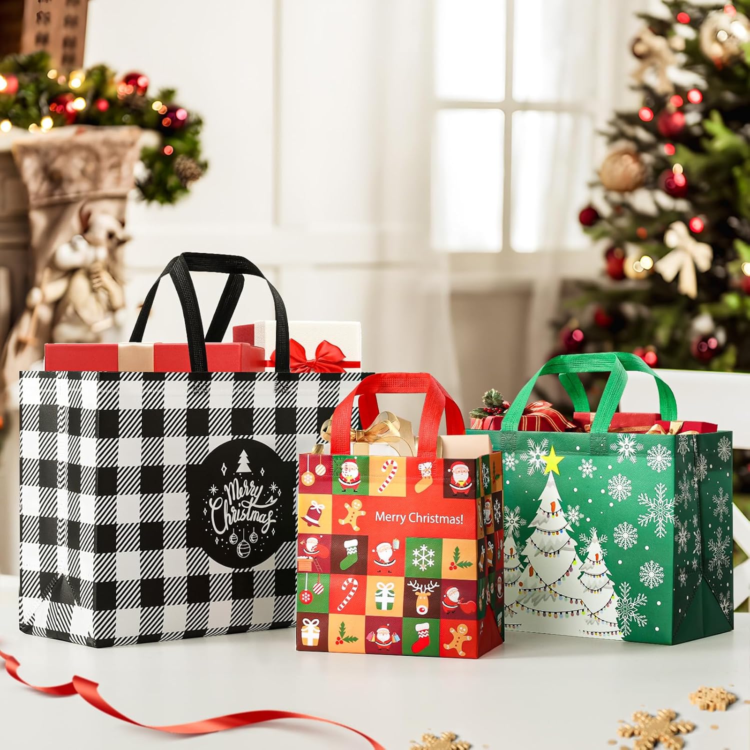 Thumbnail 6 de YANGTE Christmas Gift Bags 20-Pack