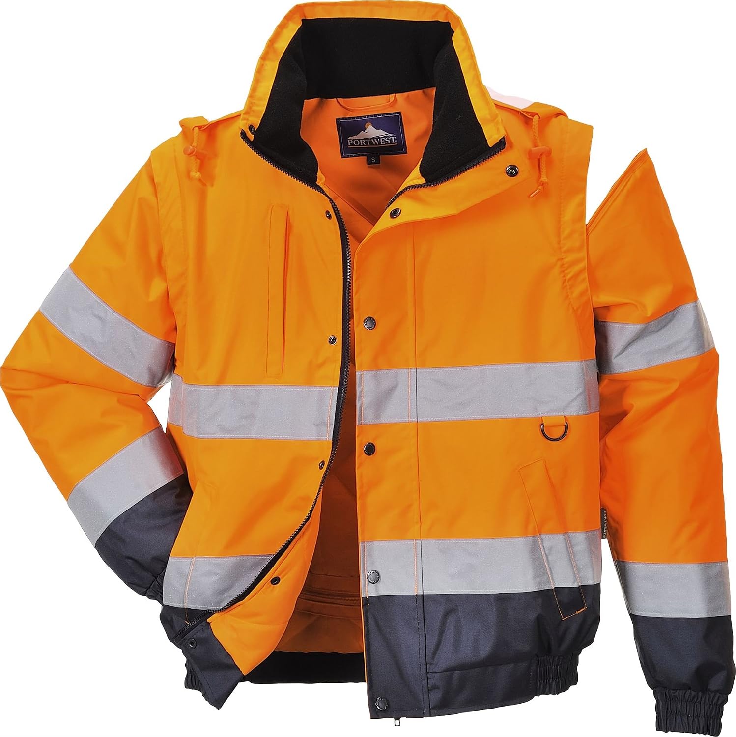 Detalle de Portwest Blouson 2-en-1 HiVis orange XL ⚙