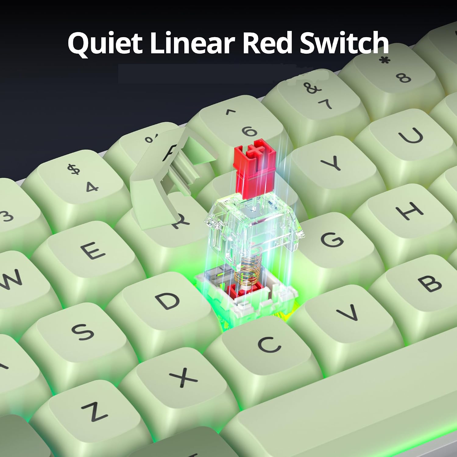 Detalle 2 de iRoboosta mechanical keyboard 68-key