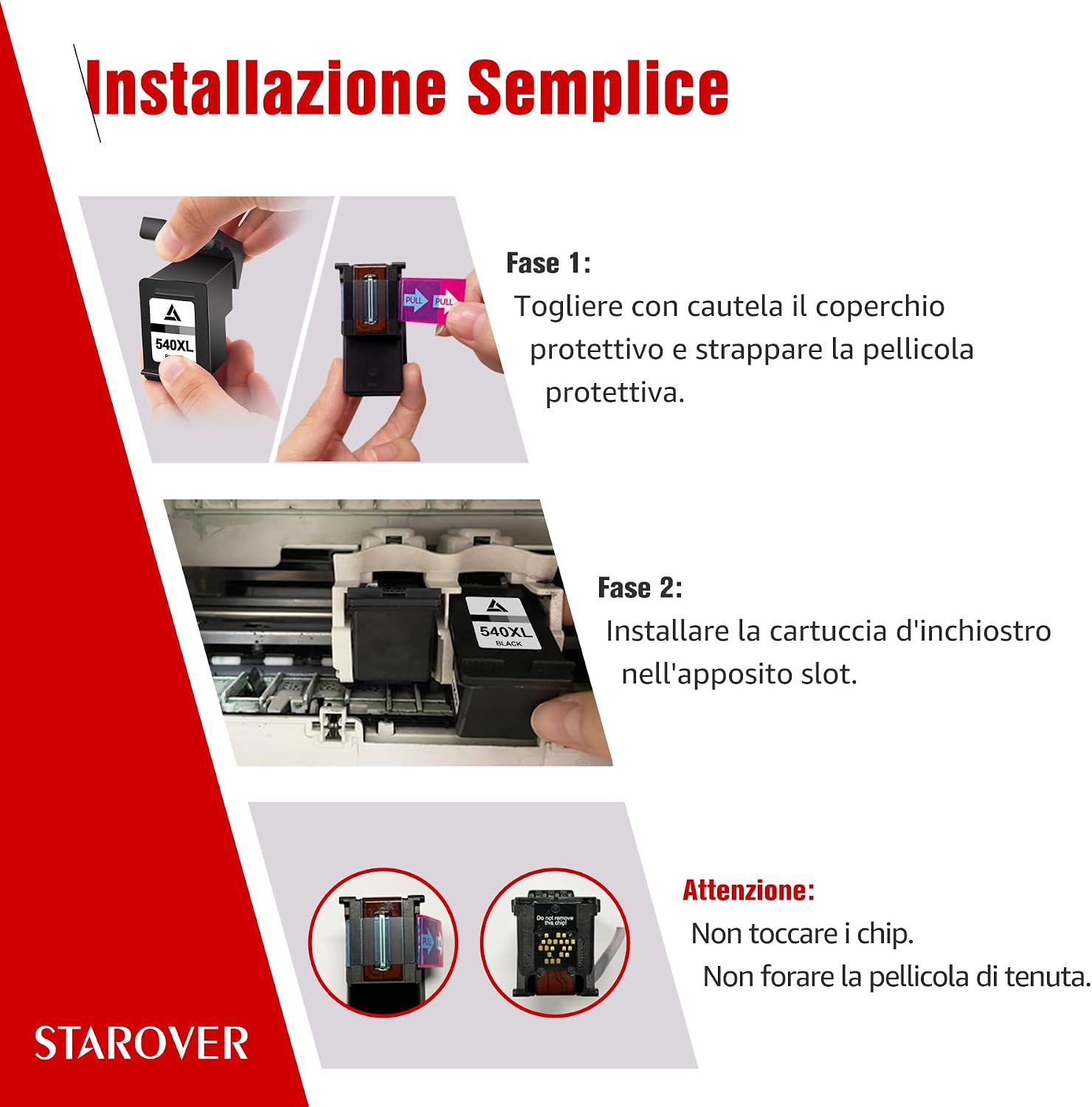 Thumbnail 6 de Cartucce STAROVER 540XL/541XL compatibili per Canon PIXMA: alta resa e convenienza