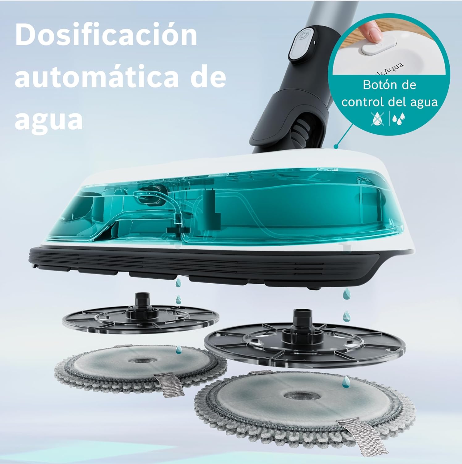 Thumbnail 5 de Bosch Unlimited 7 ProHygienic Aqua: Aspirador Sin Cable 🧹