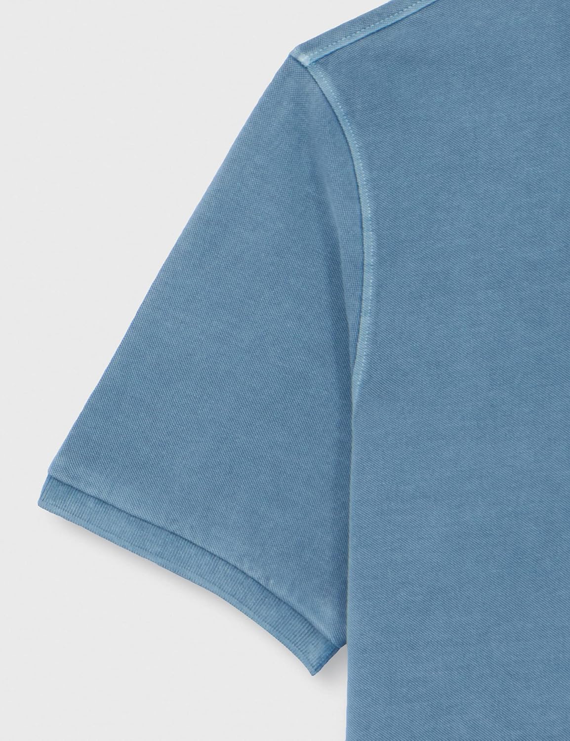 Thumbnail 1 de Marc O’Polo Polo homme à manches courtes en coton biologique Regular Fit, Bleu Kashmir Blue, taille S