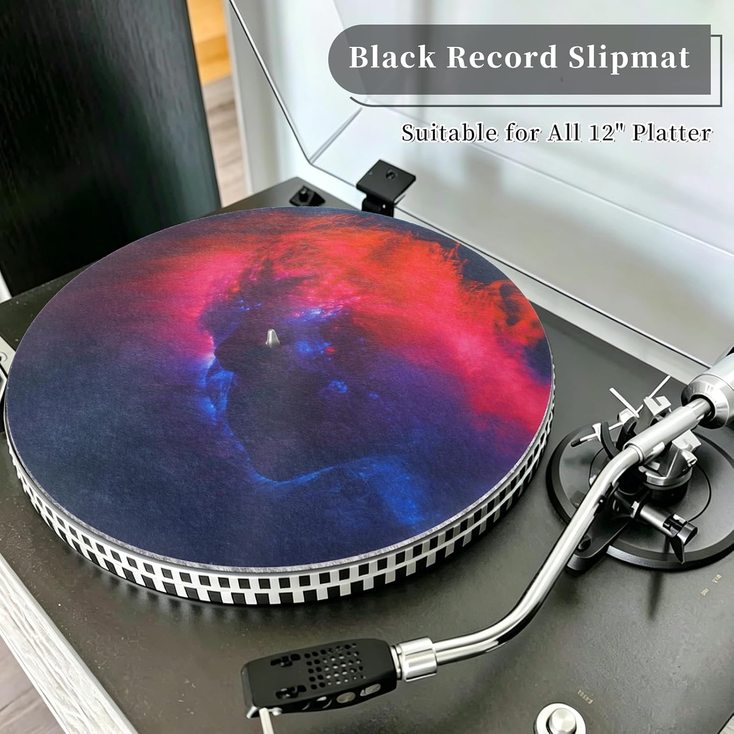 Detalle 2 de 12Inches Felt Turntable Mat 3 mm