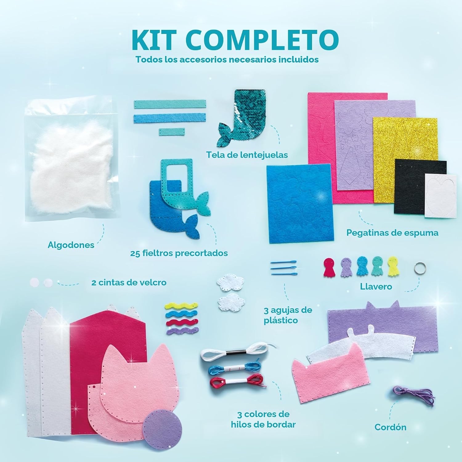 Thumbnail 3 de Klever Kits Mi primer kit de costura 7 proyectos