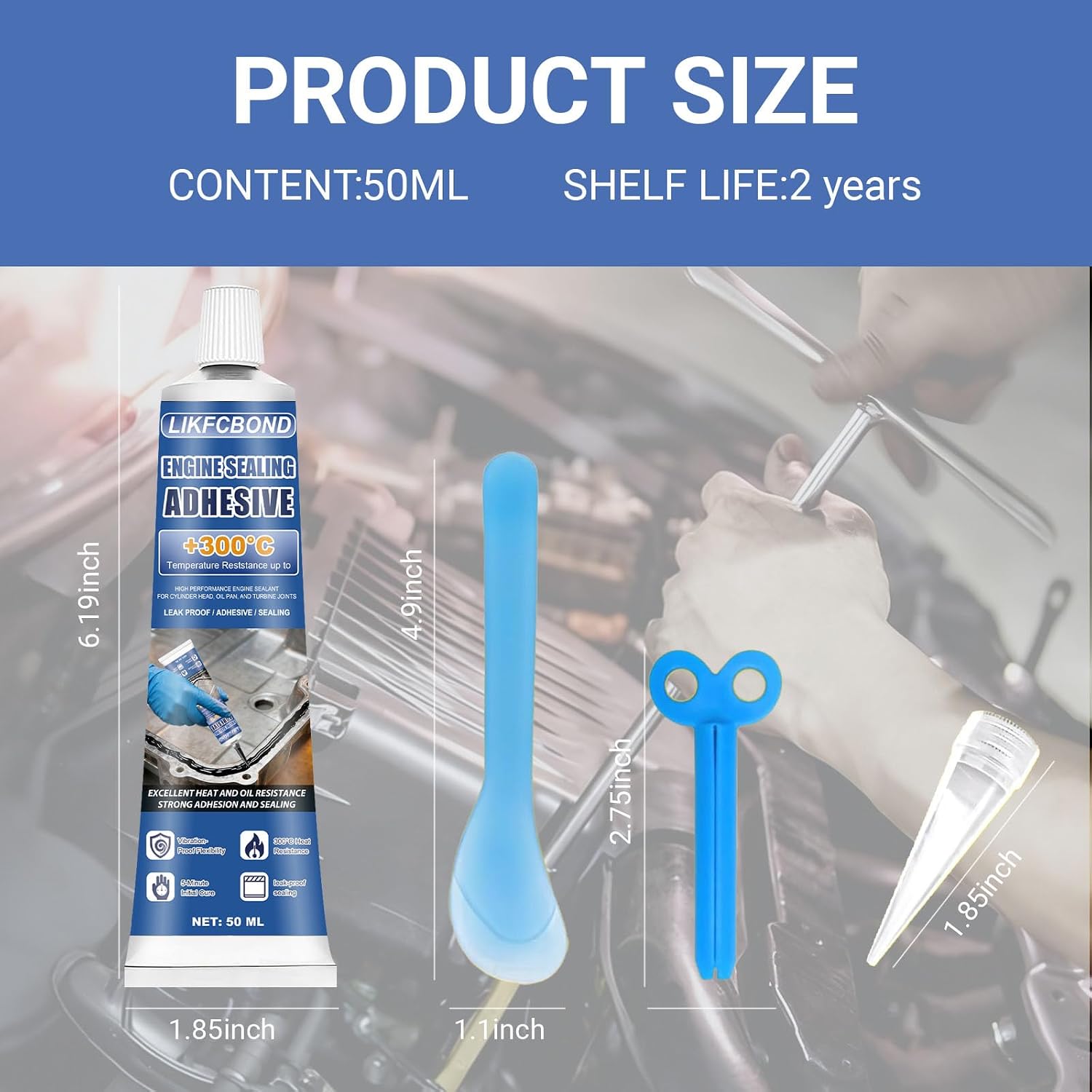 Thumbnail 5 de LIKFCBOND Sigillante per Motori 50ML