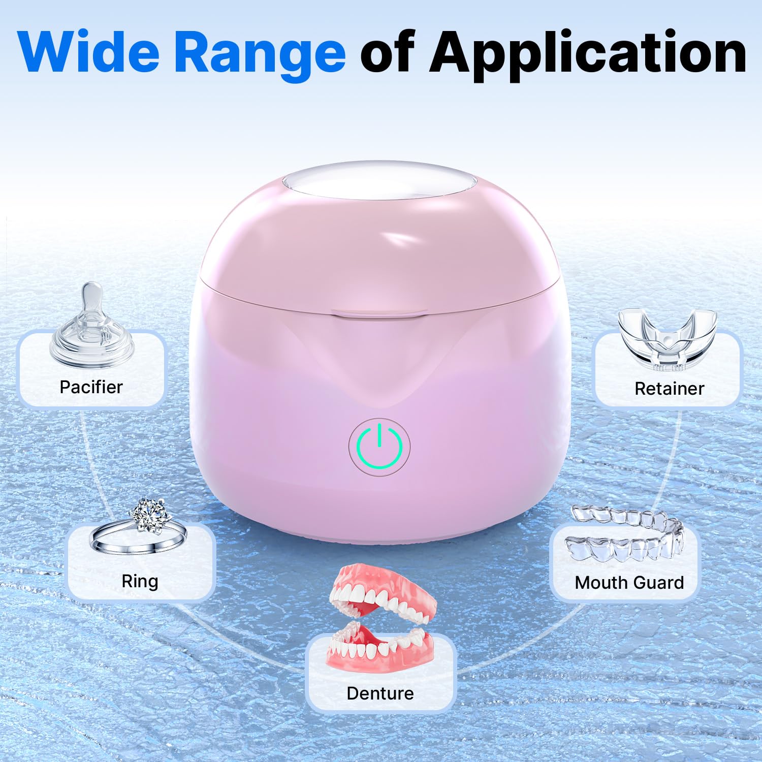Thumbnail 6 de CXRUY Ultrasonic Retainer Cleaner for Dentures, Braces, Aligners 🪥