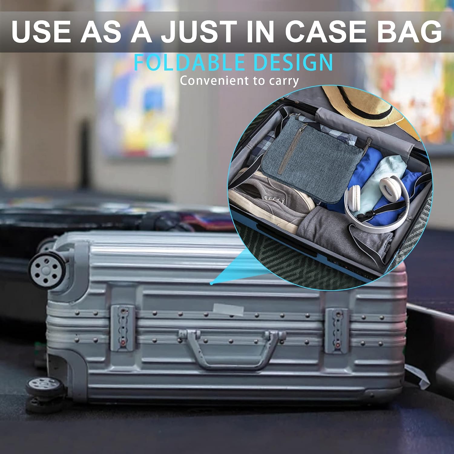 Thumbnail 5 de Vomgomfom Reisetasche 65 l faltbar