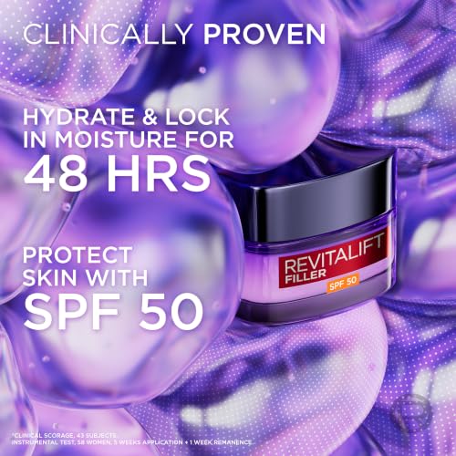 Thumbnail 3 de L’Oréal Paris Revitalift Filler Replumping Anti Ageing SPF50 Day Cream 50ml