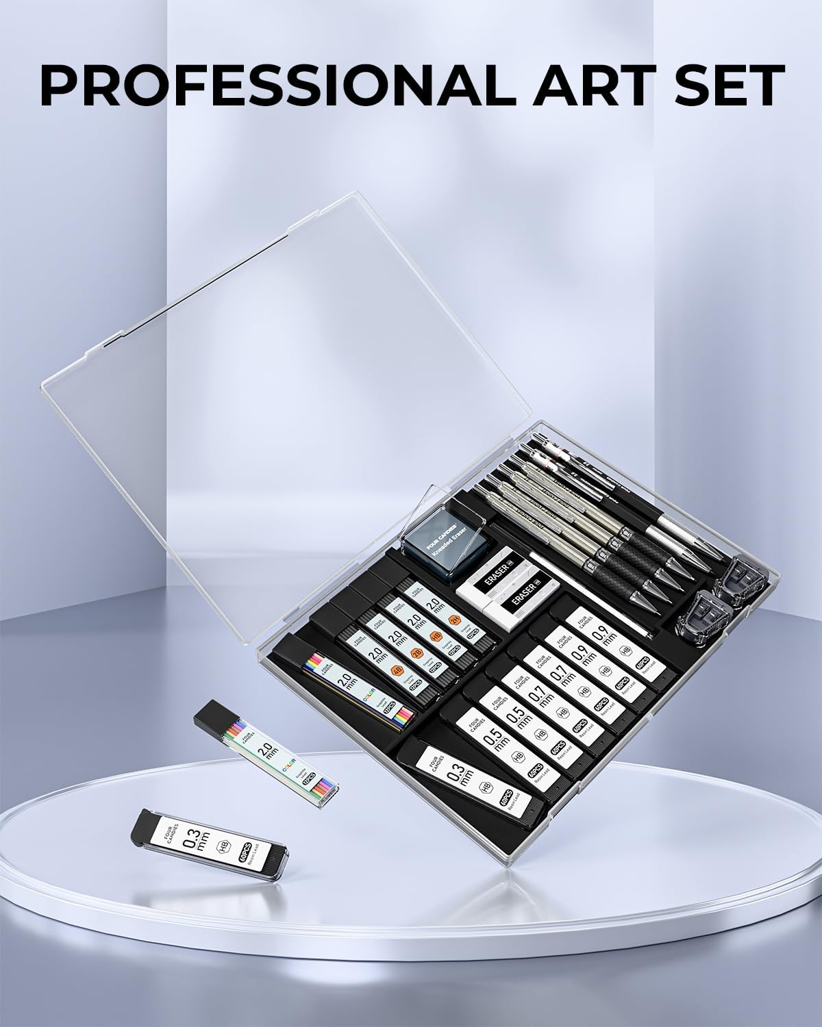 Thumbnail 4 de Four Candies 27PCS Art Mechanical Pencil Set