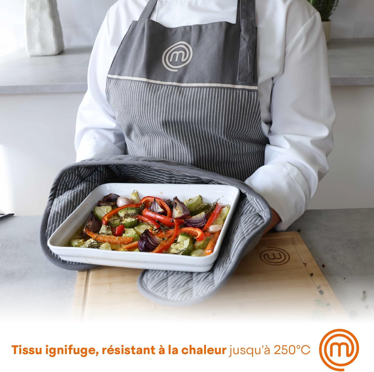 Thumbnail 2 de MasterChef Tablier de Cuisine résistance 250°C
