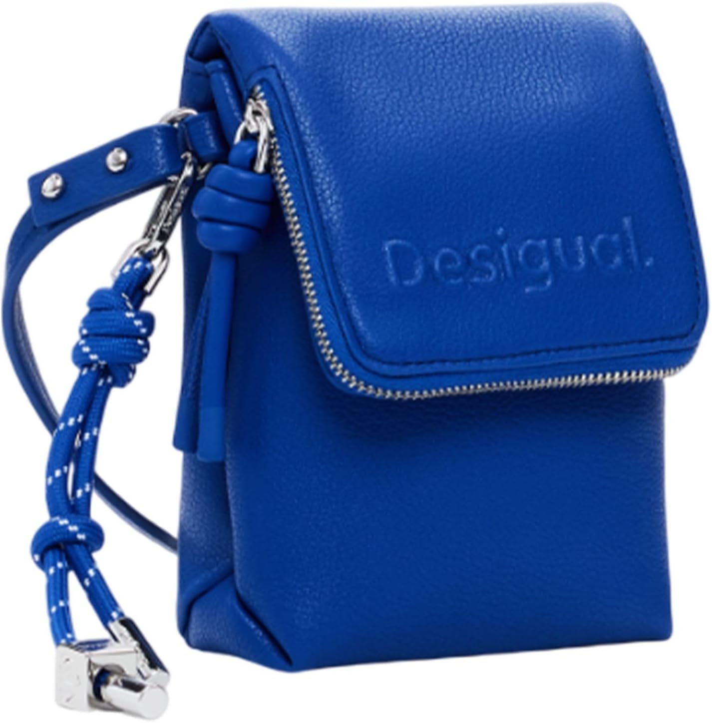 Detalle 2 de Desigual MONE_HALF PHONE FANTASY 5010 ROYAL, U: stile e praticità in un astuccio unico