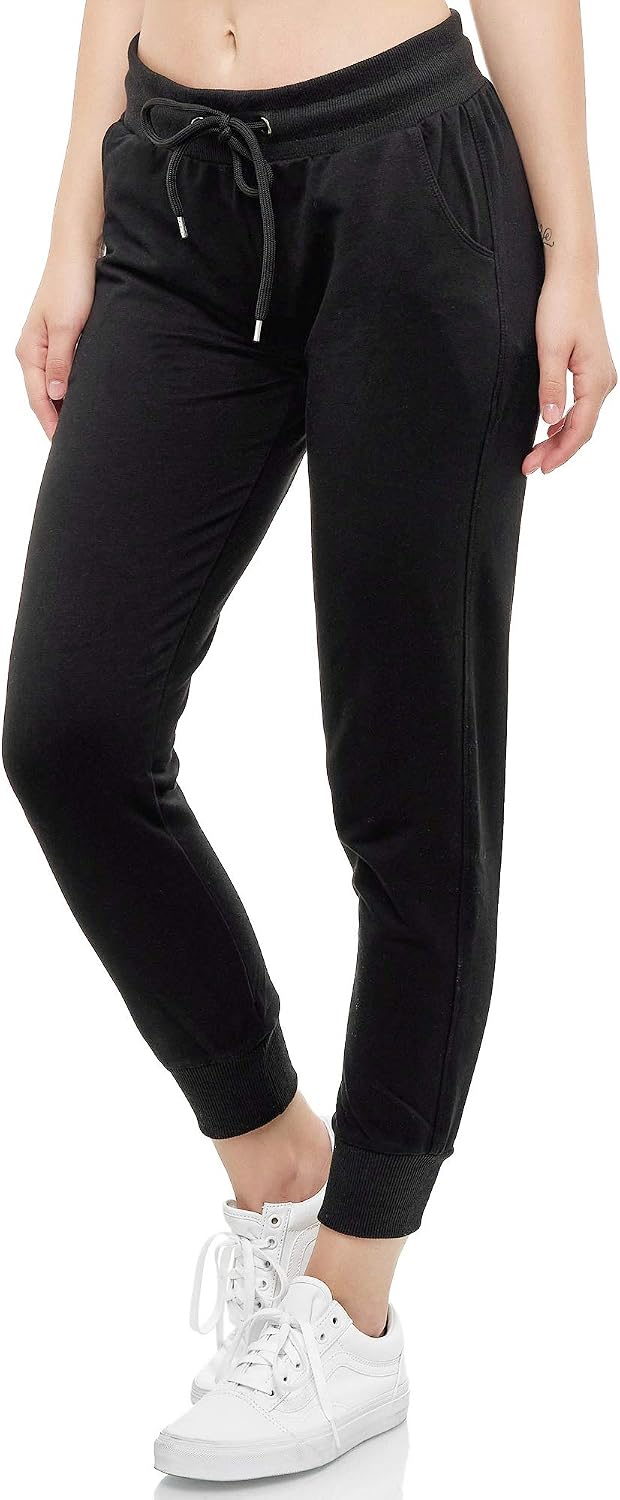 Thumbnail 6 de Smith & Solo damesjoggingbroek van katoen, slim fit en hoge taille