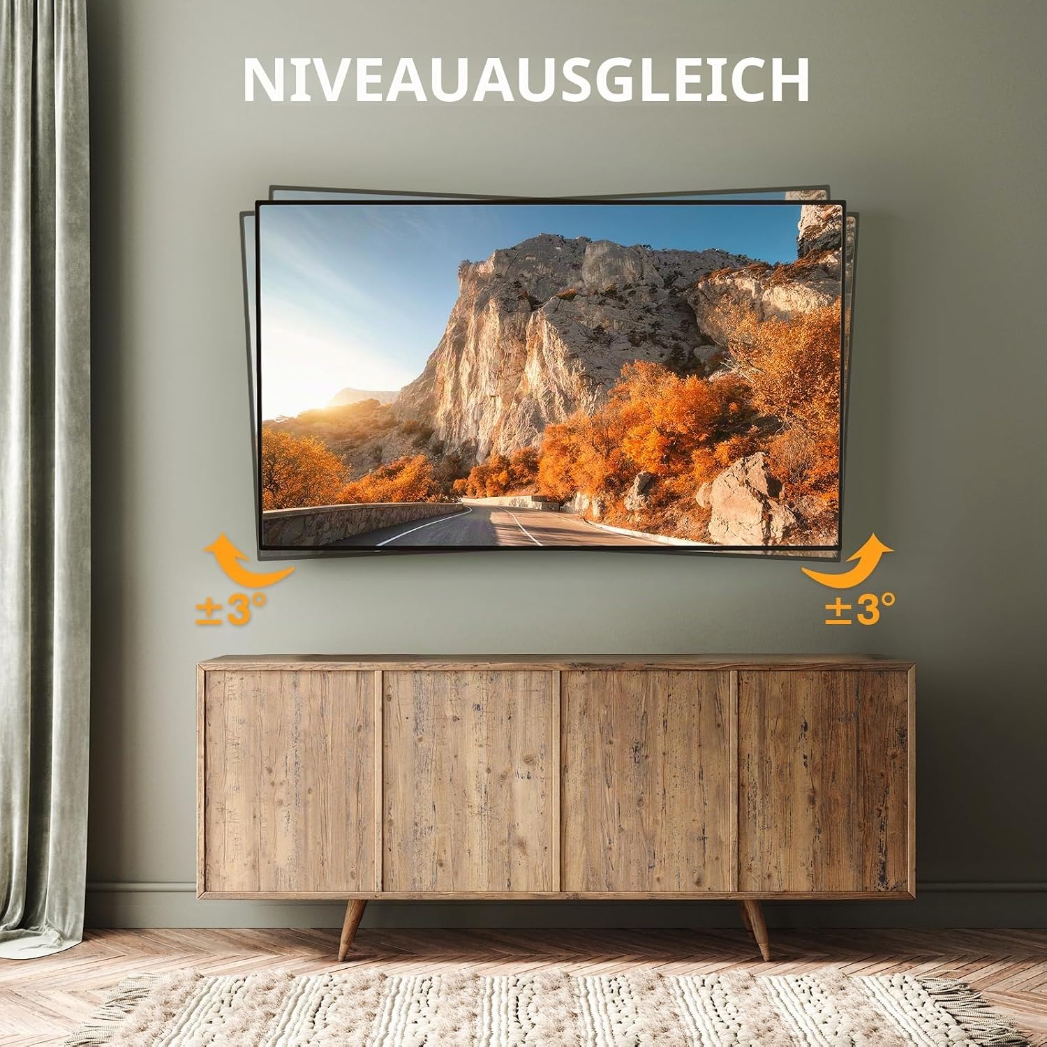 Thumbnail 6 de Perlegear TV Wandhalterung für 26–60" Fernseher