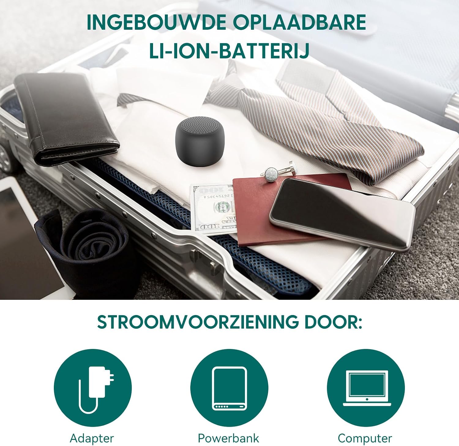 Detalle de Babelio DB04 mini-witruismachine met 15 geluiden, timer en geheugenfunctie