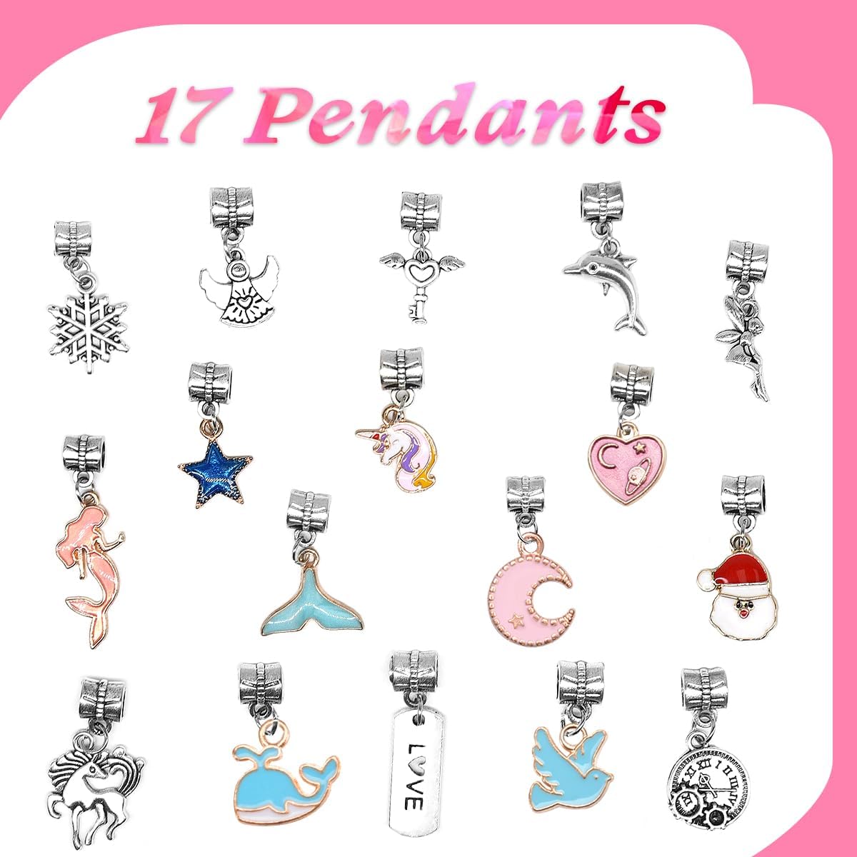 Thumbnail 5 de Lenski Unicorn Jewellery Bracelet Making Kit for Girls