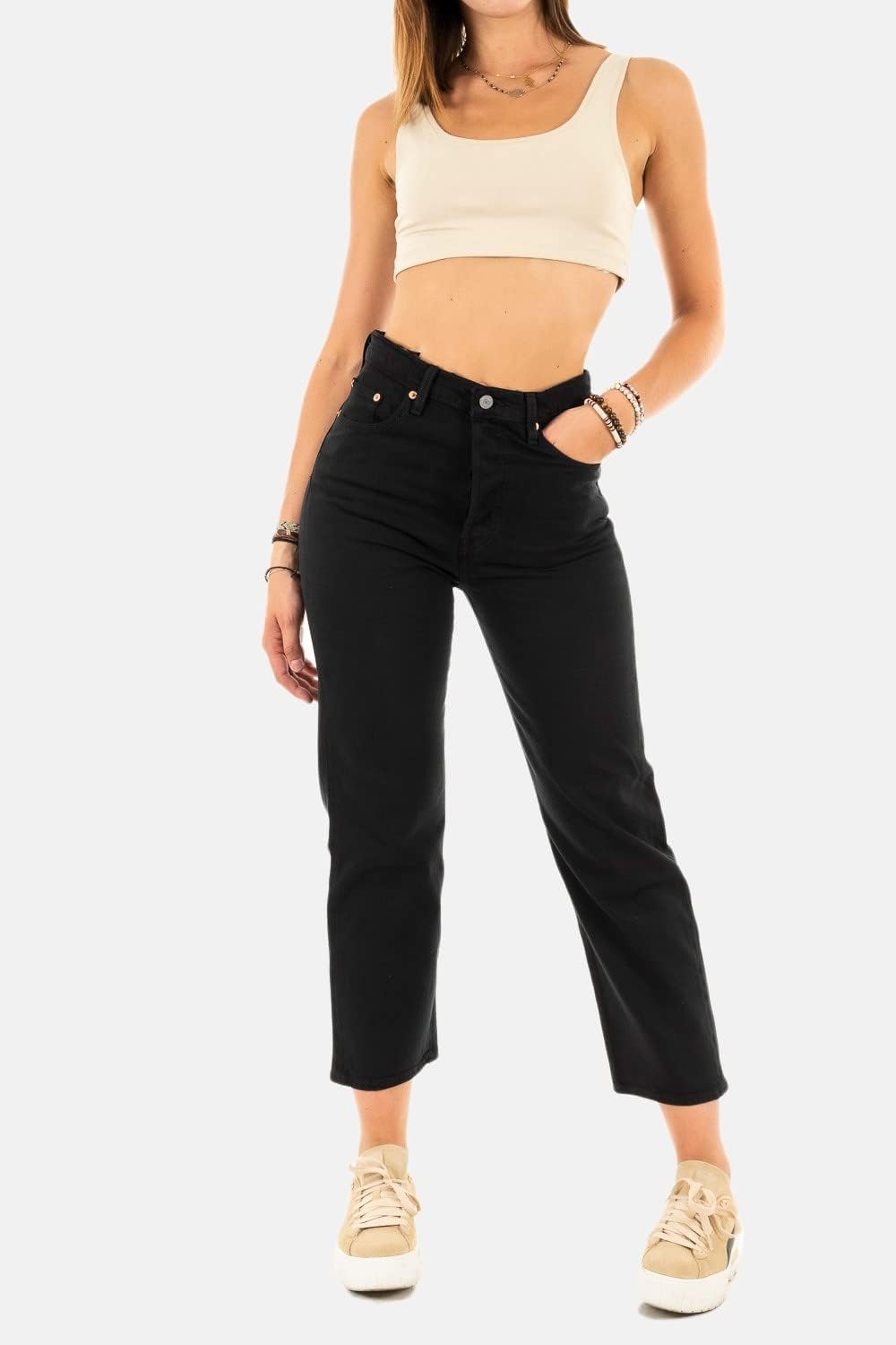 Detalle 2 de Levi's Ribcage Mujer 27W 29L