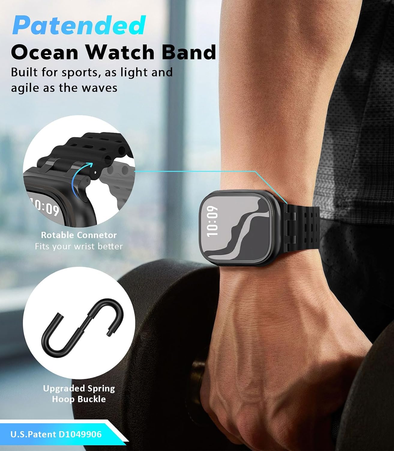 Detalle de Astorgos Ocean Band for Apple Watch 49mm