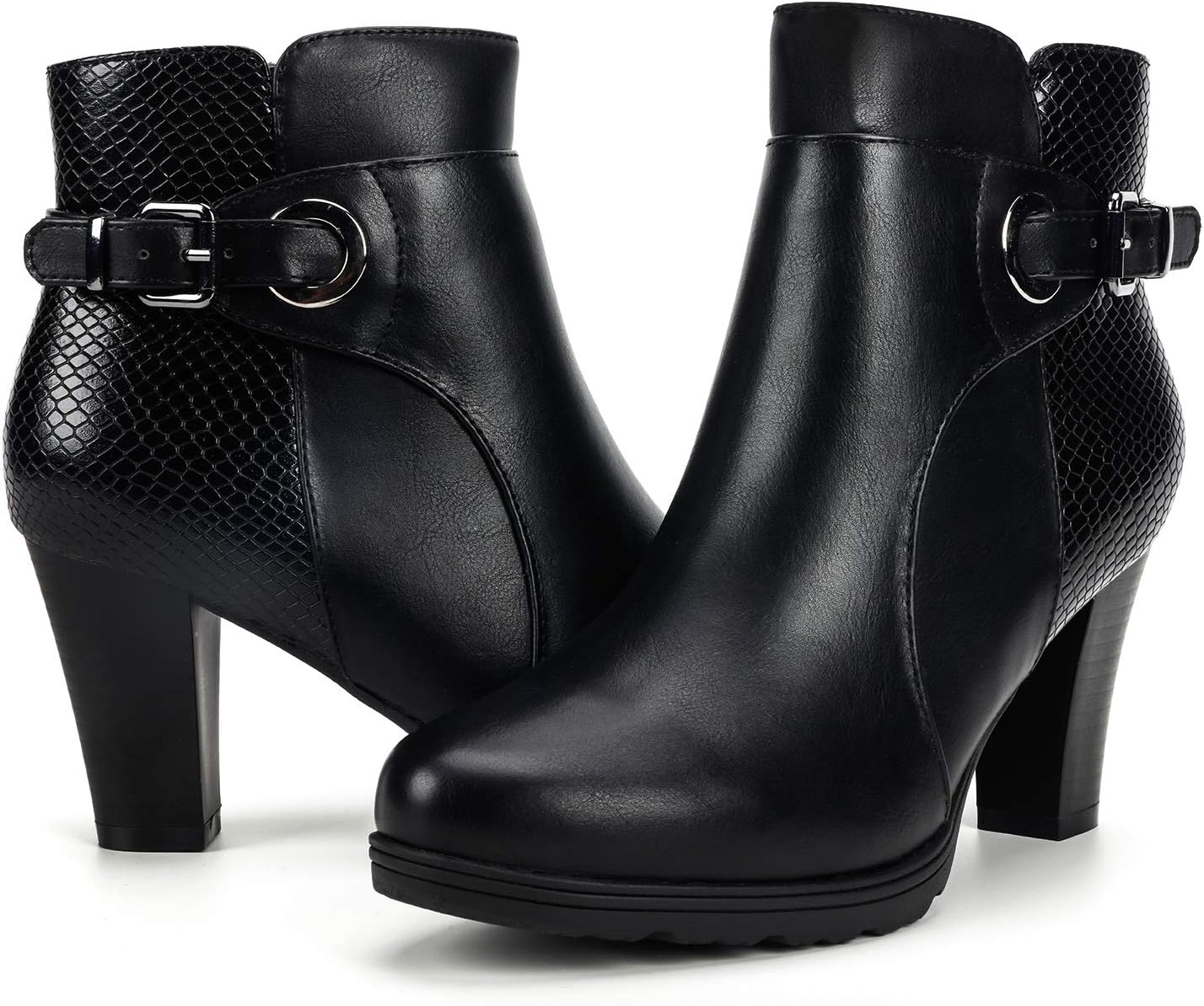 Detalle de mysoft Women's Ankle Boots, 3-Inch Heel