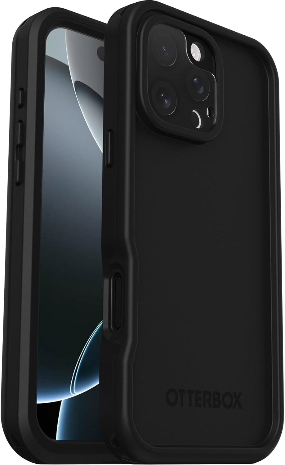 Thumbnail 3 de OtterBox FRĒ Series Waterproof Case for iPhone 16 Pro Max — Designed by LifeProof, Black