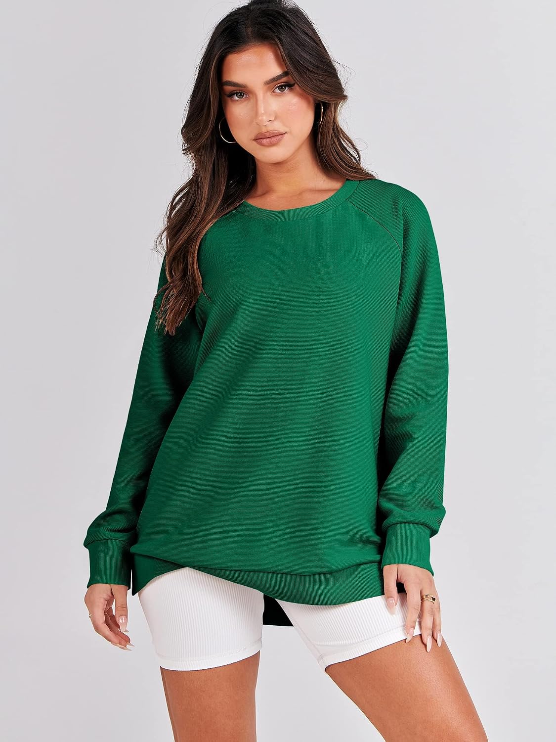 Thumbnail 6 de ANRABESS Oversized Tunic Hoodie 65% Rayon