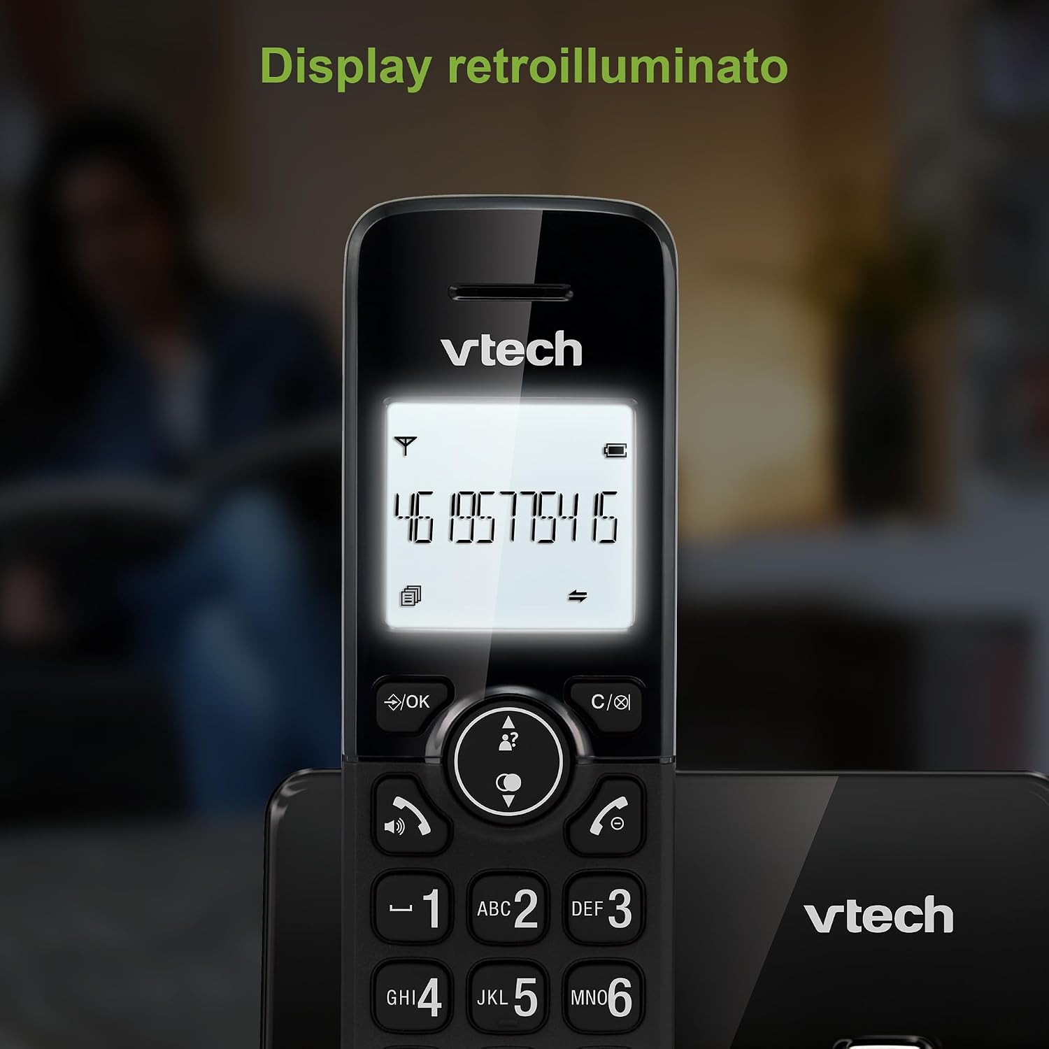 Thumbnail 6 de VTech CS2000: telefono cordless DECT con vivavoce e blocco chiamate per casa