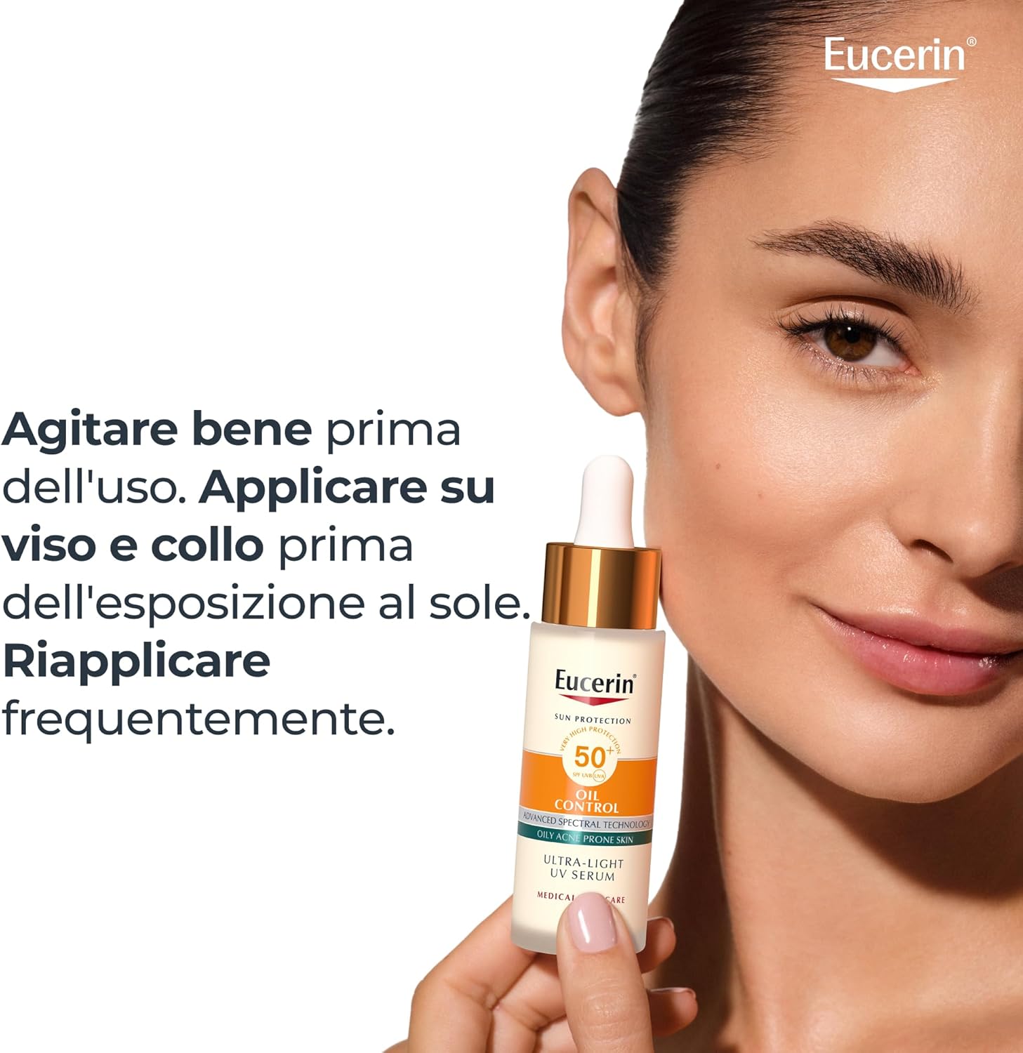 Thumbnail 6 de Eucerin Sun Oil Control UV Serum Ultra-Leggero SPF 50+ – Protezione viso opacizzante per pelle grassa e acneica