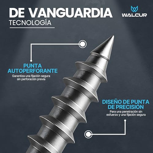 Thumbnail 6 de WALCUR Spengler 4.5 x 45 mm: tornillos inoxidables con arandelas de goma para tarimas