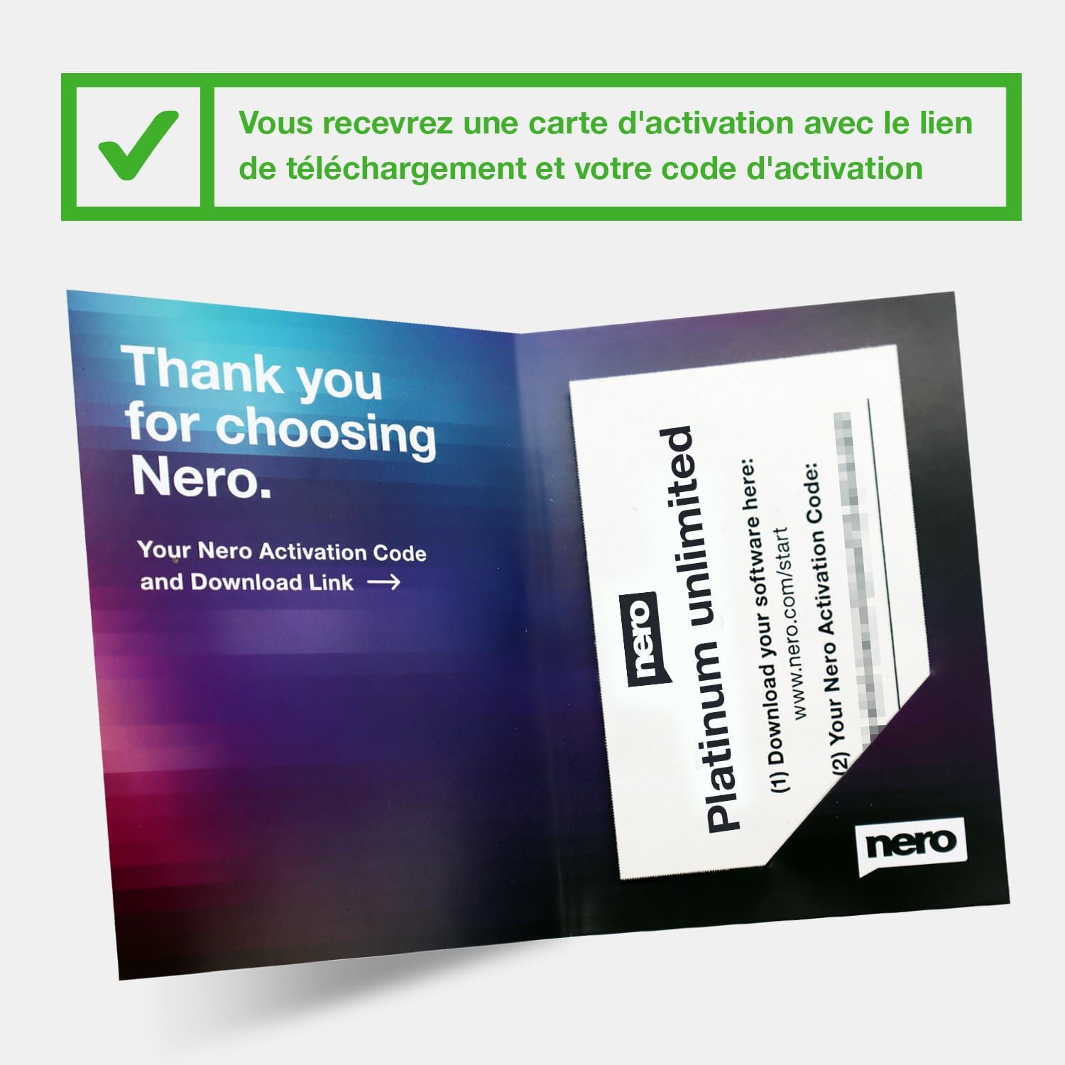 Detalle 2 de Nero Platinum Unlimited sur clé USB : suite multimédia pour montage vidéo 4K/8K, gestion photo IA et sauvegarde Windows