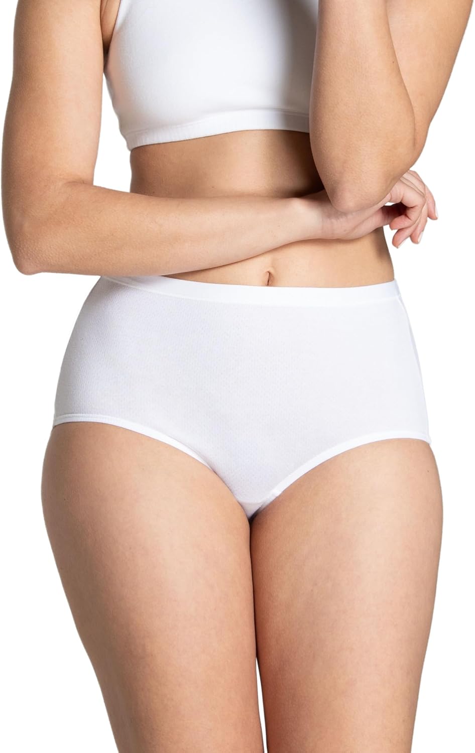 Thumbnail 1 de Fruit of the Loom Women’s Breathable Underwear (Plus Size) – Moisture-Wicking, Tag-Free Comfort