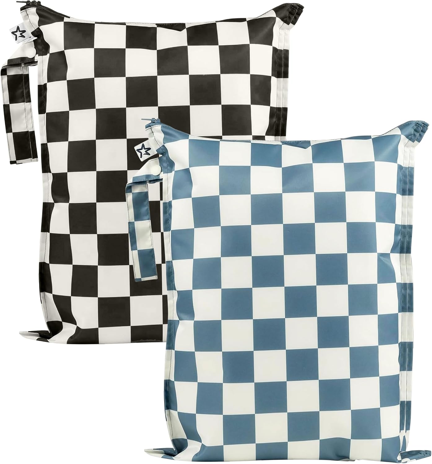 Detalle de Tiny Twinkle BGW Wet Bags, 2-Pack Waterproof Polyester Swim and Diaper Pouches