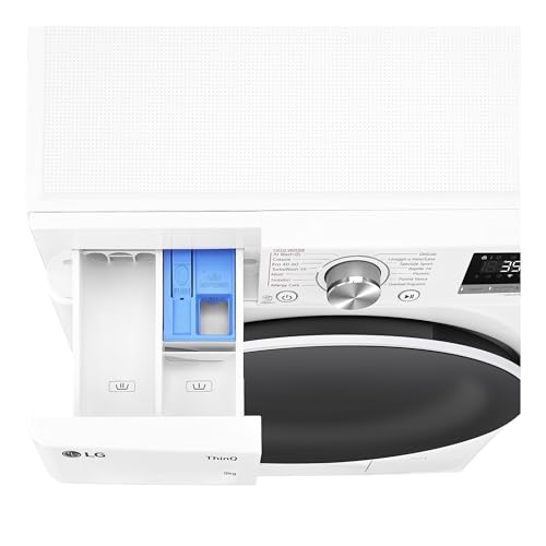 Thumbnail 13 de LG AI DD F4R709TAIDD Lavatrice 9kg AI Wash | TurboWash 360 e Wi‑Fi (Bianca)