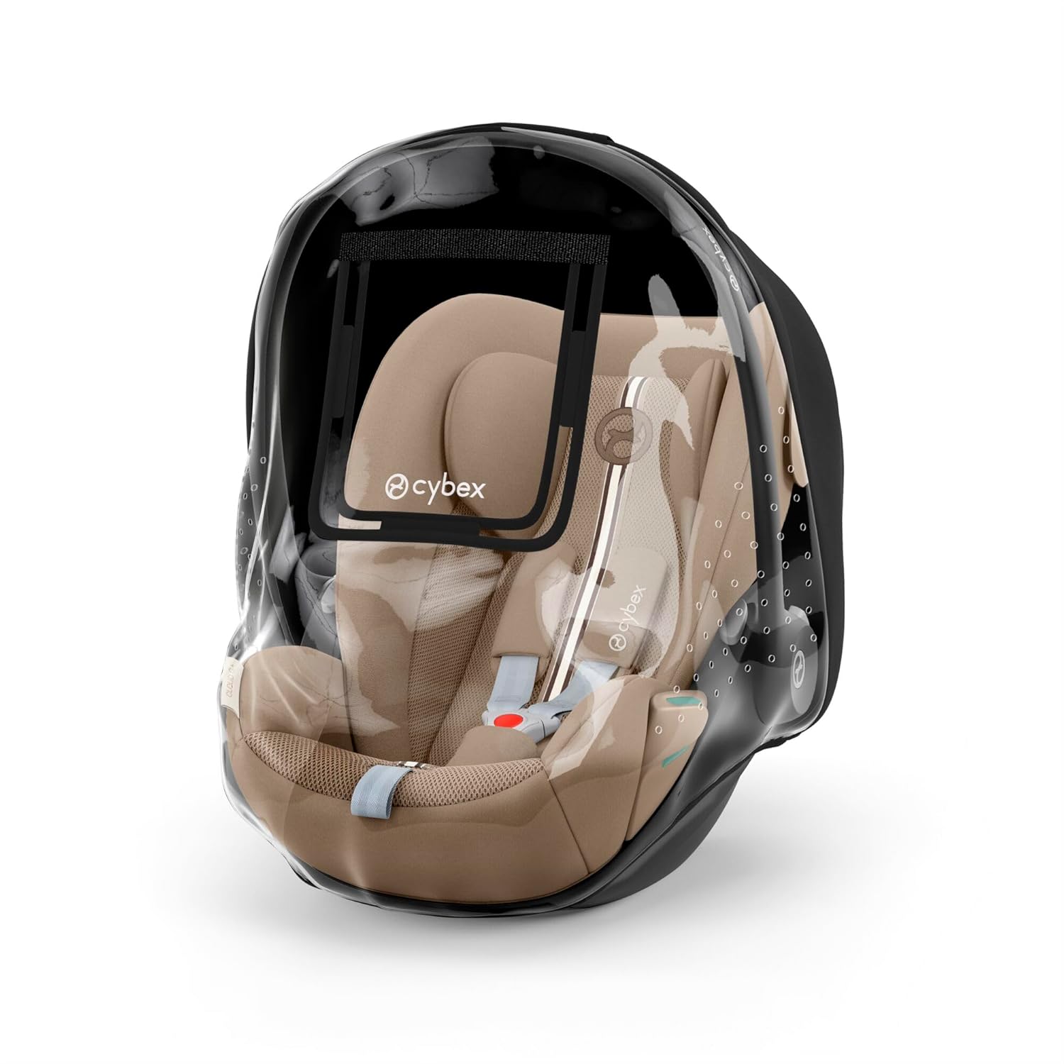 CYBEX Regenverdeck für Babyschale Aton und Cloud – Transparent/Black