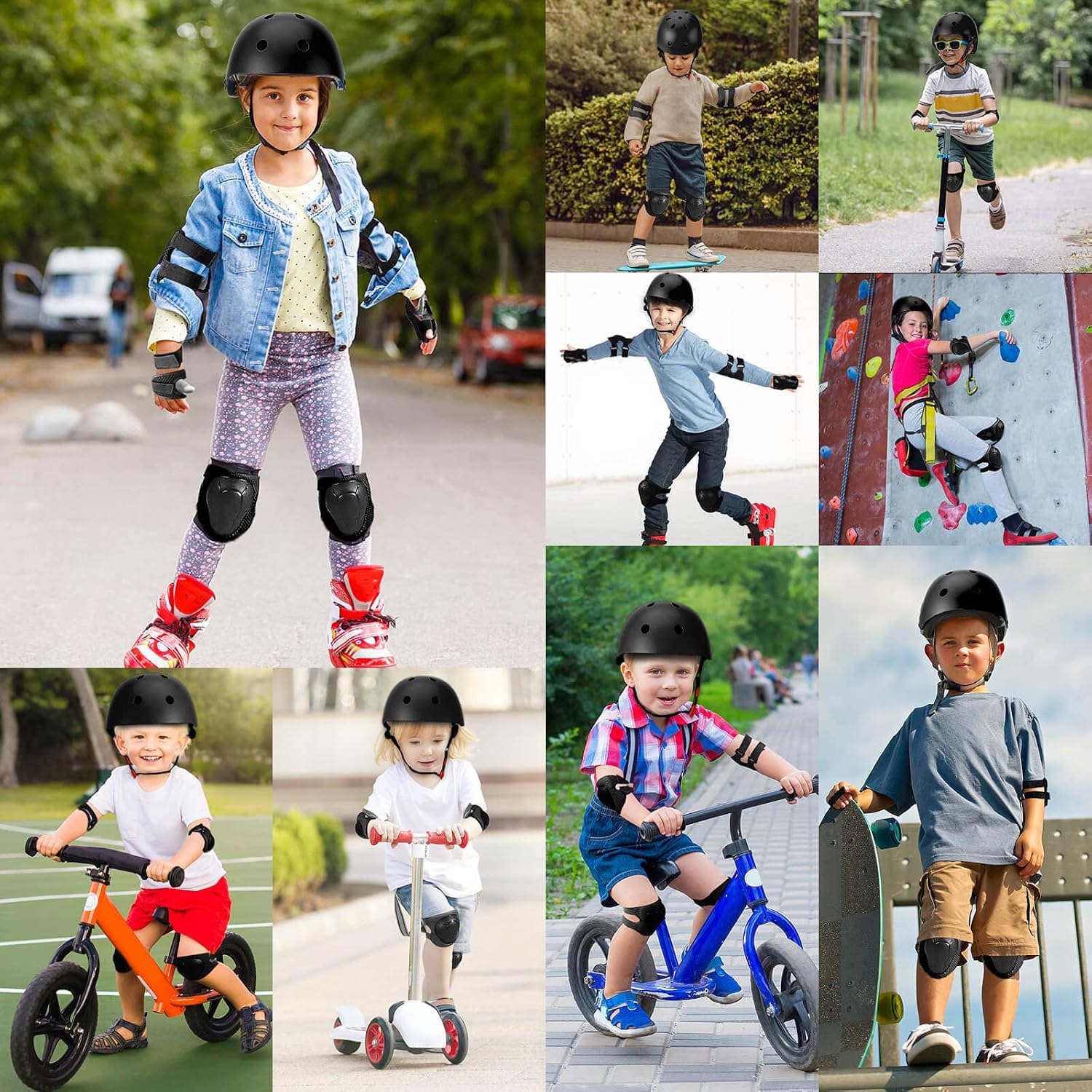 Thumbnail 6 de ArgoHome MD-710-S-Blue Kids’ Helmet Set, CPSC/ASTM Certified with Pads